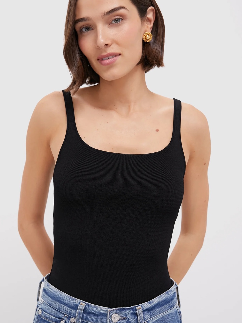Tuckernuck Black Alba Compression Tank